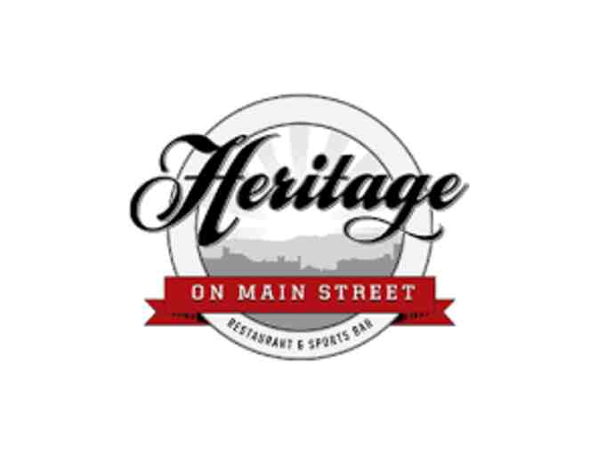 $50 Heritage on Main Restaurant Gift Certificate - Photo 1