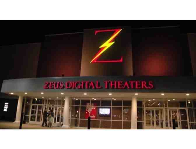 10 Movie Passes from Zeus Digital Theater