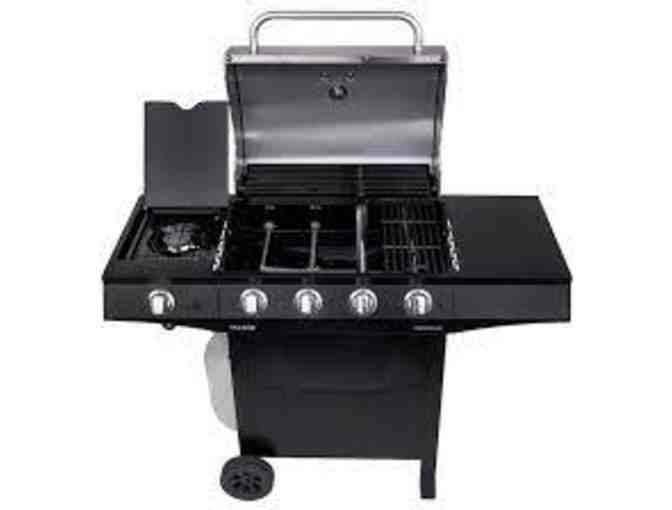 Char-Broil Performance Series Black 4-Burner Grill with 1 Side Burner from Lowes