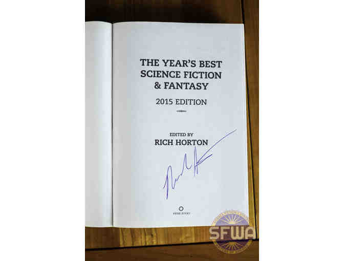 The Year's Best Science Fiction and Fantasy 2015