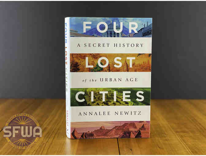 Four Lost Cities Signed by Annalee Newitz