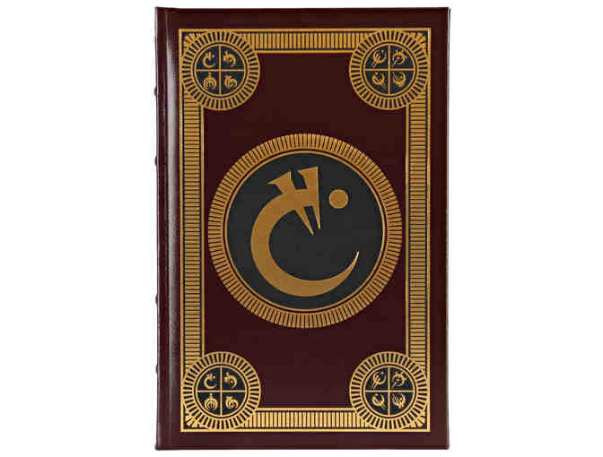 Leatherbound Gold Leaf Signed Edition of 'Mistborn' by Brandon Sanderson