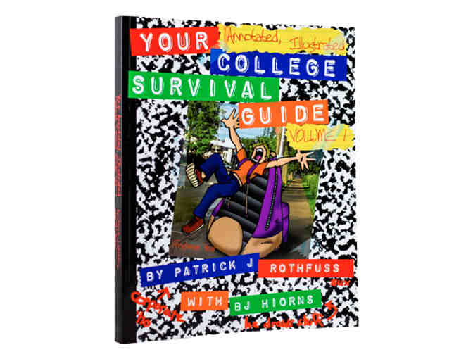 Out-Of-Print Limited Edition 'College Survival Guide' written by Patrick Rothfuss