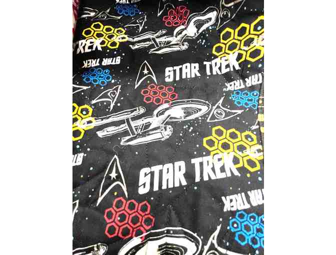 Amazing Hand-Made Star Trek Quilt from Tracy Rucka!