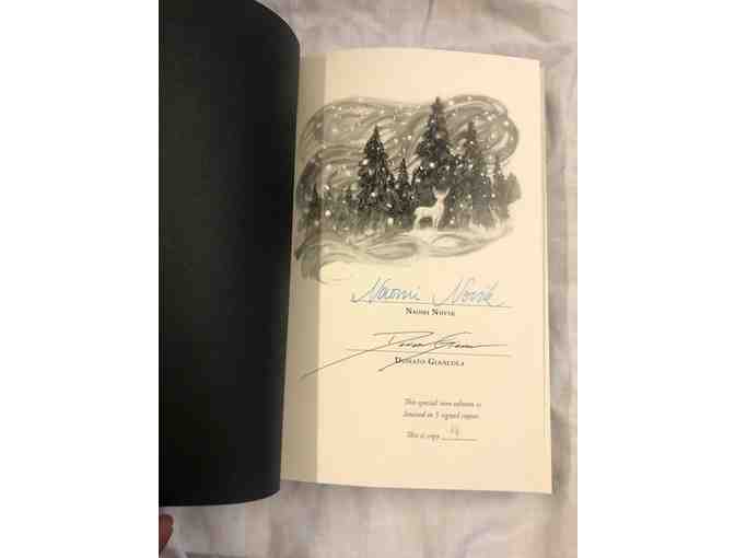 SUPER RARE Spinning Silver double-signed by Naomi Novik & Donato with clamshell