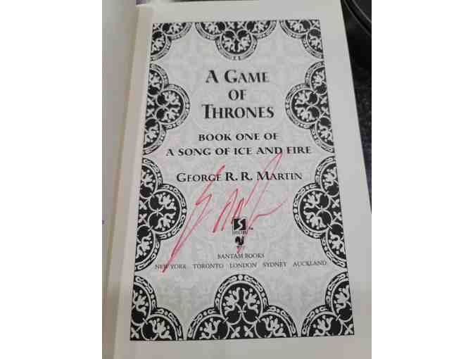 A Game of Thrones by George R. R. Martin (Signed, first edition)