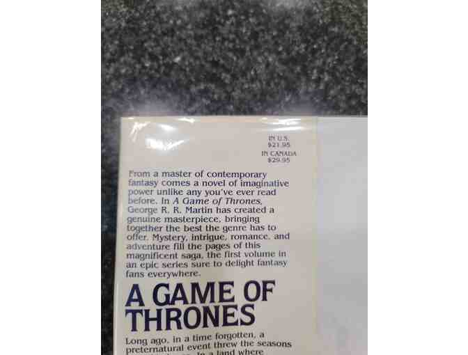 A Game of Thrones by George R. R. Martin (Signed, first edition)