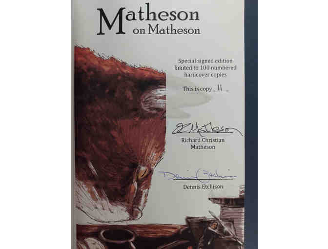 Matheson on Matheson: A Conversation with Dennis Etchison (signed)