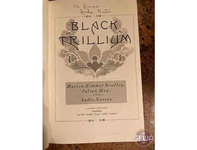 Black Trillium signed by Andre Norton