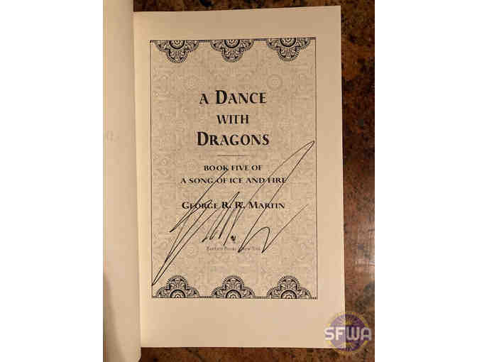 A Dance with Dragons by George R. R. Martin (signed)