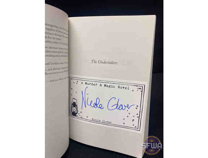 Nicole Glover Signed Book Bundle