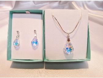 Swarovski Strass crystal Necklace & earrings