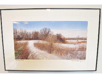 Framed Photograph of the Ice Age Trail by artist Richard Springer