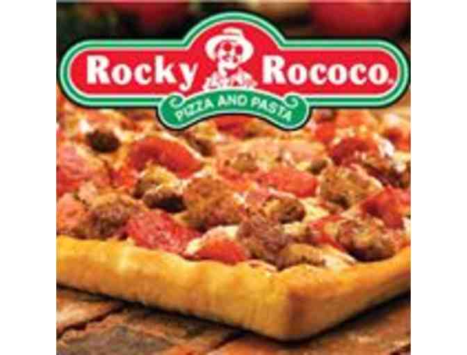 Free Pizza from Rocky Rococo