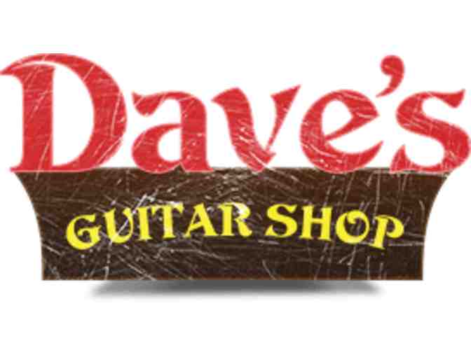 Dave's Guitar Shop gift card