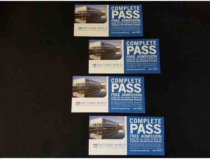 4 passes to Discovery World