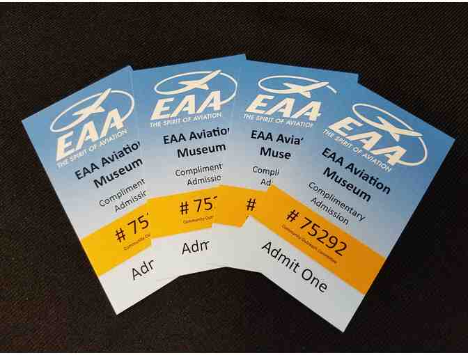 4 admissions to EAA Aviation Museum