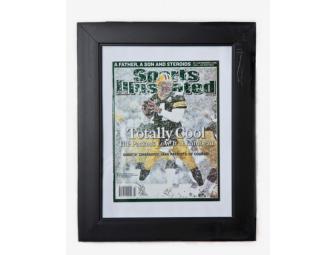 Framed Sports Illustrated Covers Featuring Brett Favre