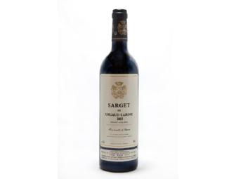 2001, 2003 & 2004 Sarget de Gruaud Larose (Saint-Julien)