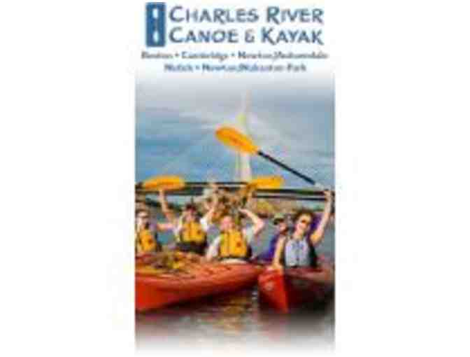 Paddle and Picnic (Package): rental from Charles River Canoe and Kayak; Rosenfeld bagels