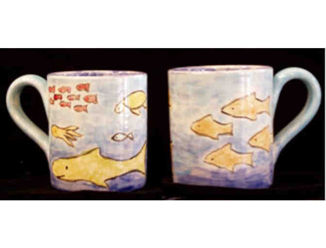 Made by Me - Painting Time Gift Certificate and 2 Small Mugs Combo Package