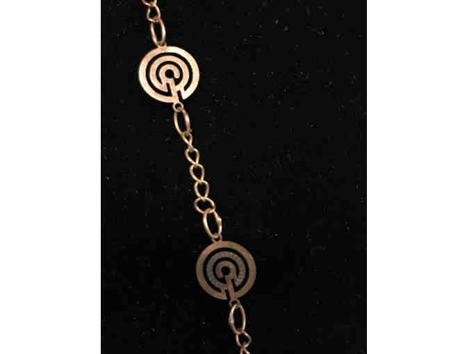 Spiral Metal Necklace