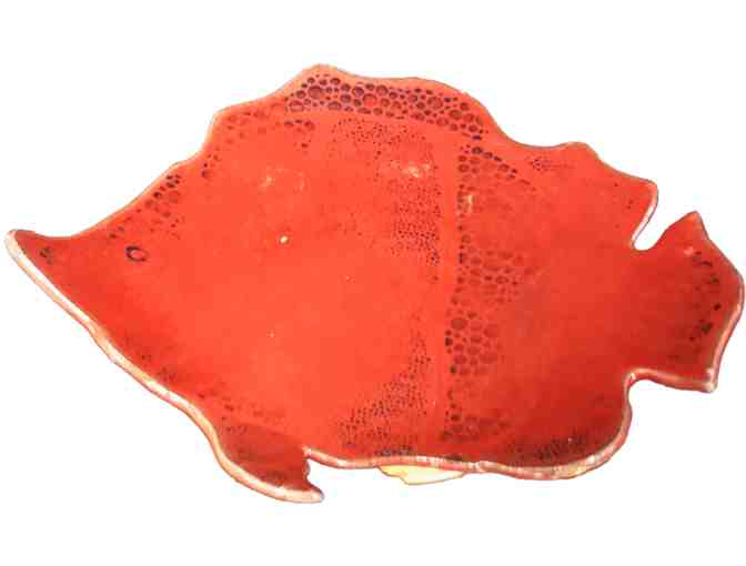 Set of Two Ceramic Fish Platters