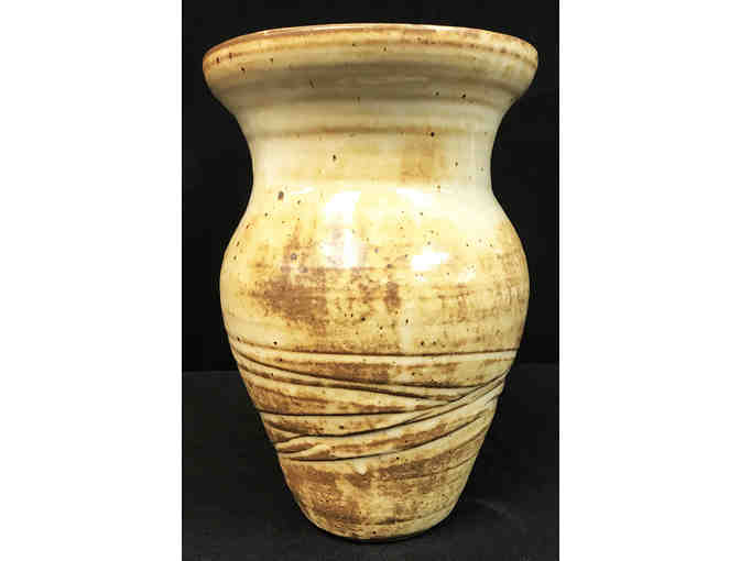 Handmade Vase, Tan