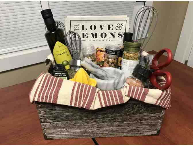 Cooking with Herbs and Spices Basket