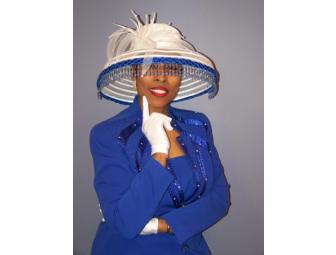 Ernestine Jones: BEAUTIFUL IN BLUE AND WHITE