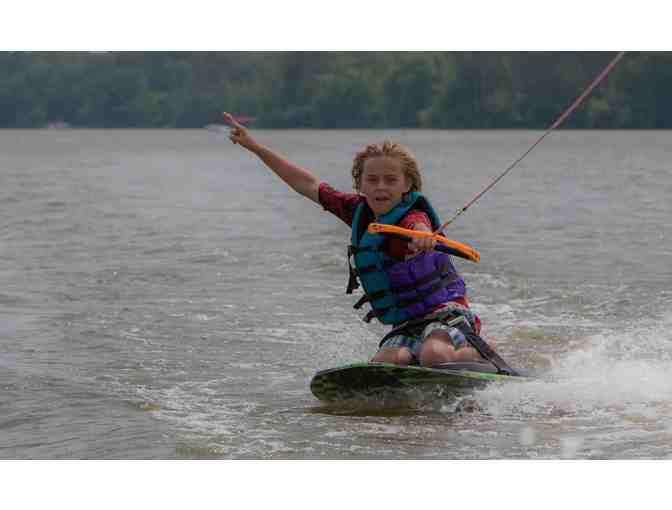 Summer Day of Waterskiing, Wakeboarding and Kneeboarding at the O'Shaugnessy Reservoir