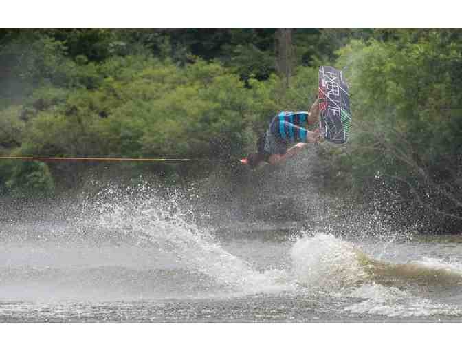Summer Day of Waterskiing, Wakeboarding and Kneeboarding at the O'Shaugnessy Reservoir