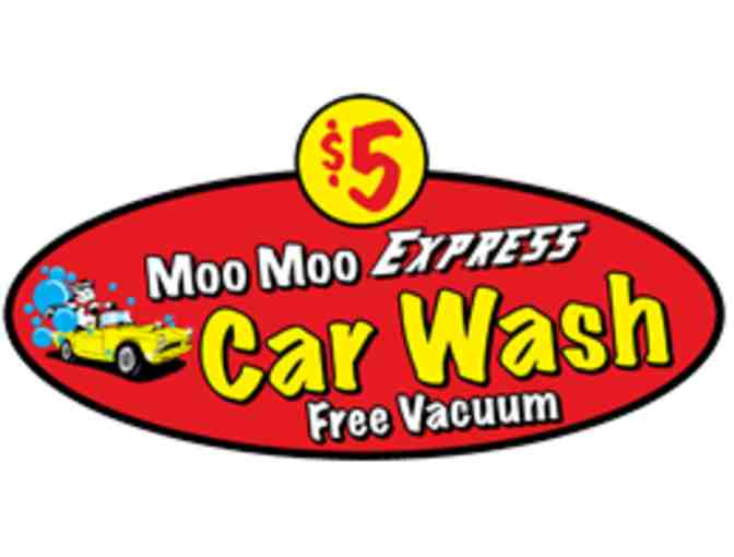 Moo Moo Express Car Wash Package including $100 Gift Card and Cleaning Supplies