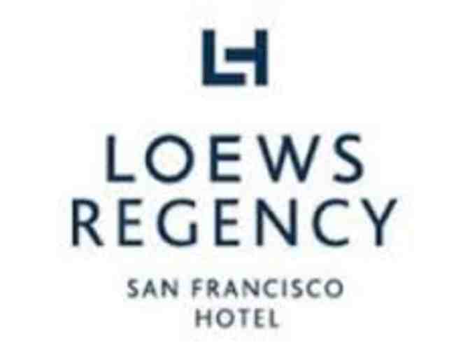 One Night in a Deluxe King at Lowes Regency in San Francisco