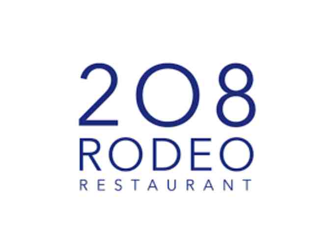 $100 Gift Card to 208 Rodeo in Beverly Hills