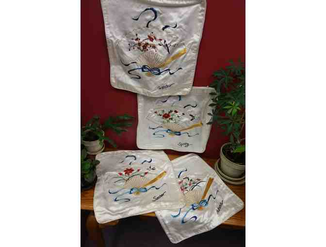 Four Pillow Covers Featuring the Four Seasons - Photo 2