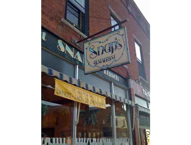 $50 Gift Certificate to Snap's Restaurant - Photo 1