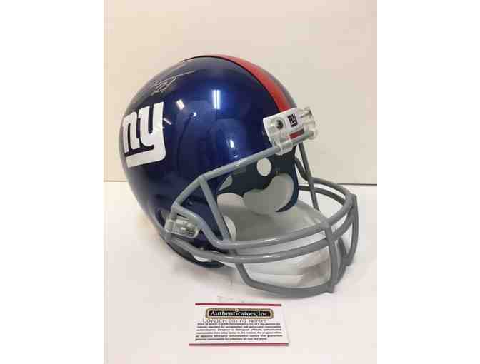 New York Giants Signed Football Helmet