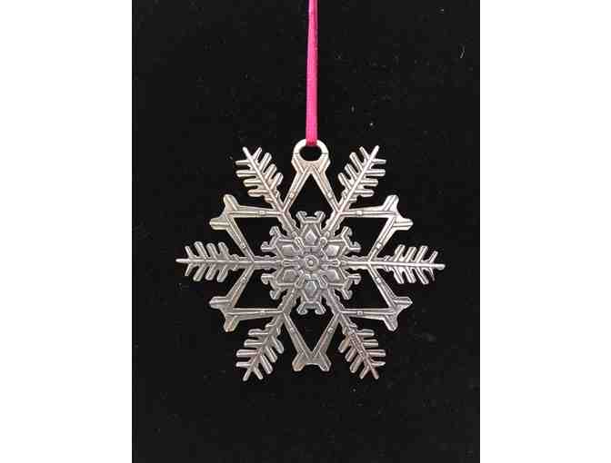 Snowflake Bentley Christmas Ornament - Photo 1