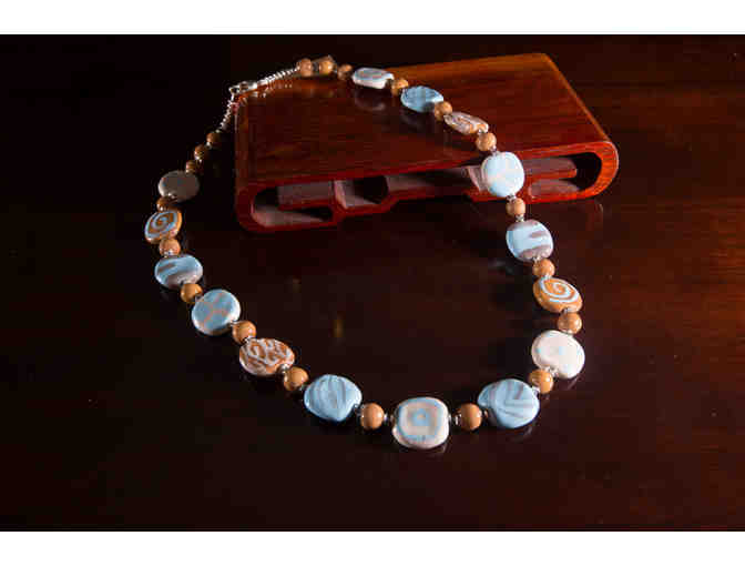 Kazuri Bead necklace - style, richi; color, zara