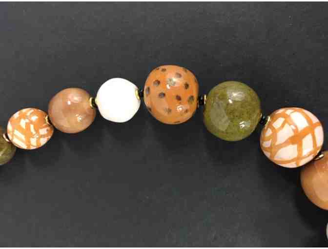 Kazuri Bead Necklace: style - mini tango, African beauty