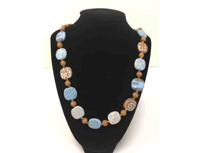 Kazuri Bead necklace - style, richi; color, zara