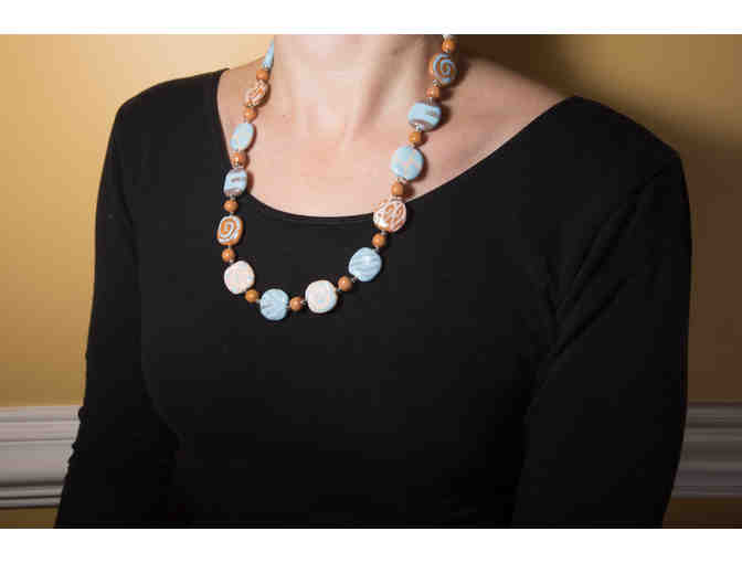 Kazuri Bead necklace - style, richi; color, zara