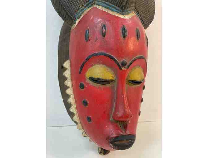 Antique African Wooden Mask - Photo 2