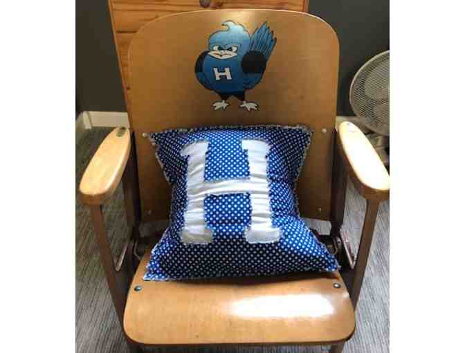 Bluebird Chair from Highland's PAC (Before remodel) and Pillow - Photo 1