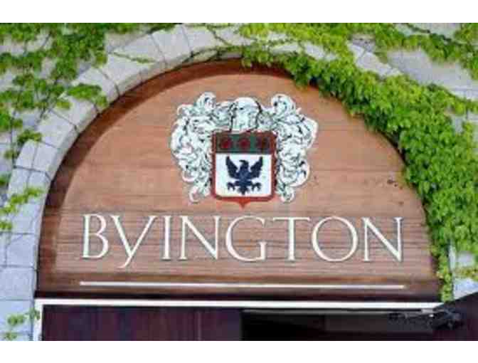 Live Auction Only! Byington Winery Group Tour and Tasting for Up to 10 People ~ $250 Value