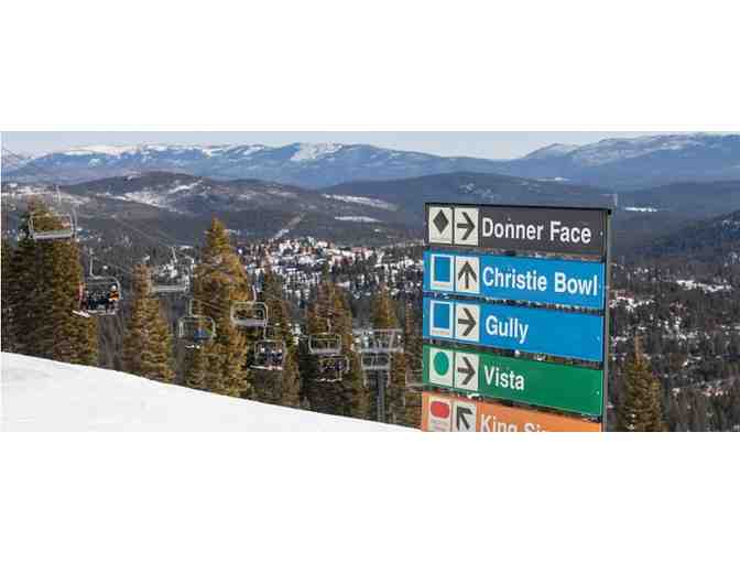 Tahoe Donner Ski Lift Tickets - 2 tickets ~ $120 value