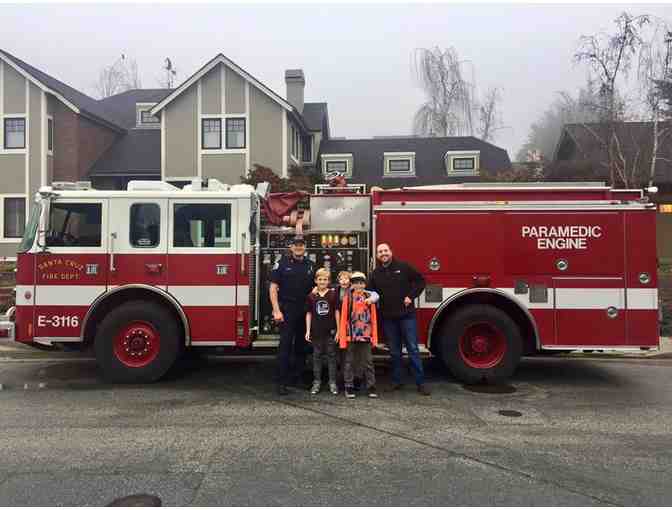 Live Auction Only! Ride to School in a Fire Engine! Includes Breakfast with Firefighters