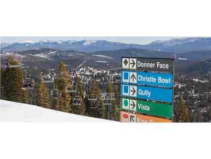 Tahoe Donner Ski Lift Tickets - 2 tickets ~ $128 value