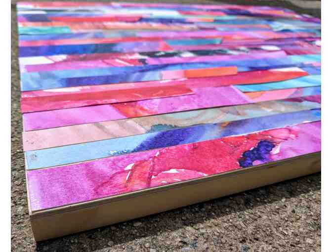 4th grade - Watercolor Mosaic - Pink (Ms. Simington)